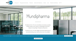 Desktop Screenshot of mundipharma.be